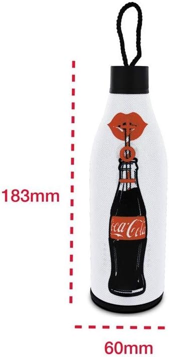 Metronic Coca Cola 477583 Lautsprecher mit Bluetooth-Flasche, 5 W 5 W - Coca-Cola, 5 W - Coca-Cola
