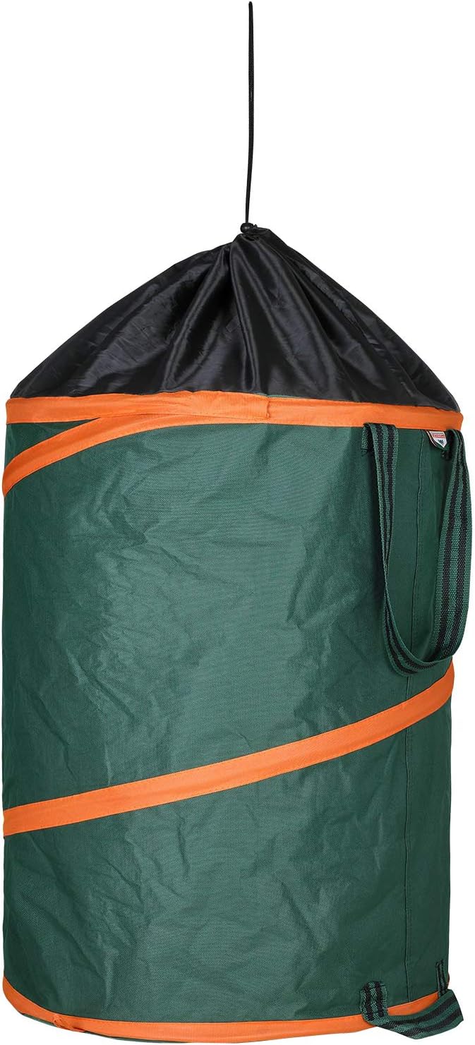 GARDEBRUK® Gartenabfallsack 3x165 Liter 30 kg Belastbarkeit stabil robust abwaschbar Garten Pop up R