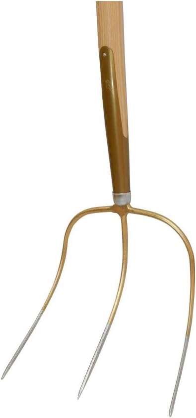 SHW-FIRE 59201 Streugabel 3 Zinken mit Schienenzwinge und Stiel