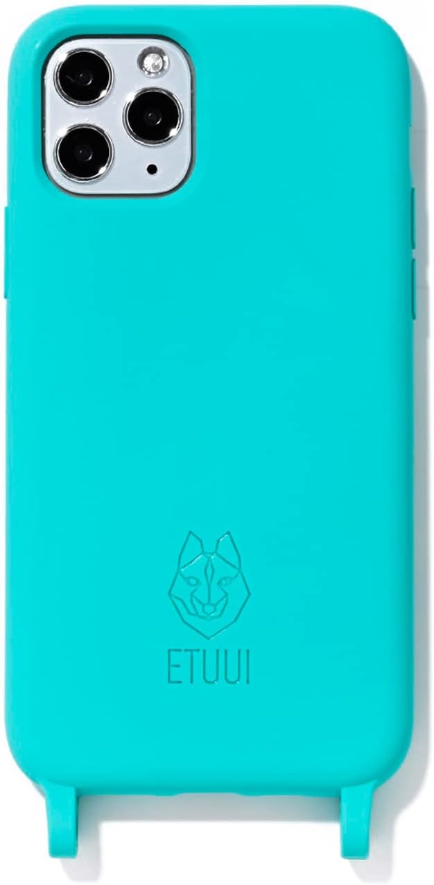 ETUUI Silk Hook Hülle Apple iPhone 12 Pro Max in türkis - hochwertige Schutzhülle, Rundumschutz Hand