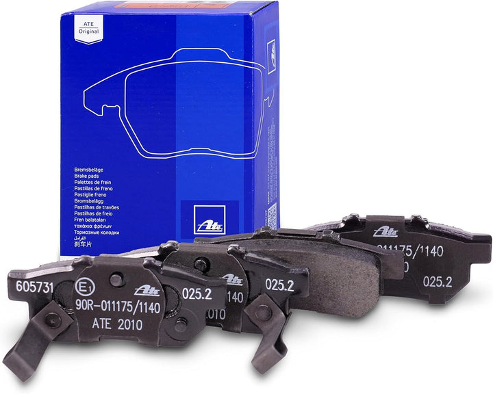 ATE Bremsenset Hinterachse inkl. Bremsscheiben Hinten Ø 239 mm Voll und Bremsbeläge Hinten