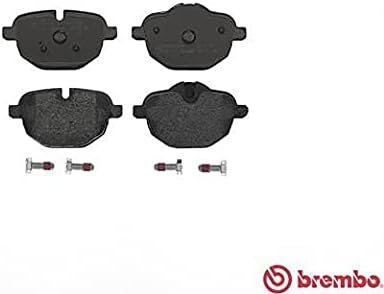 Brembo P06064 Hintere Bremsbeläge, Anzahl 4 & A00422 Verschleissanziger für Bremsbeläge Bundle mit V