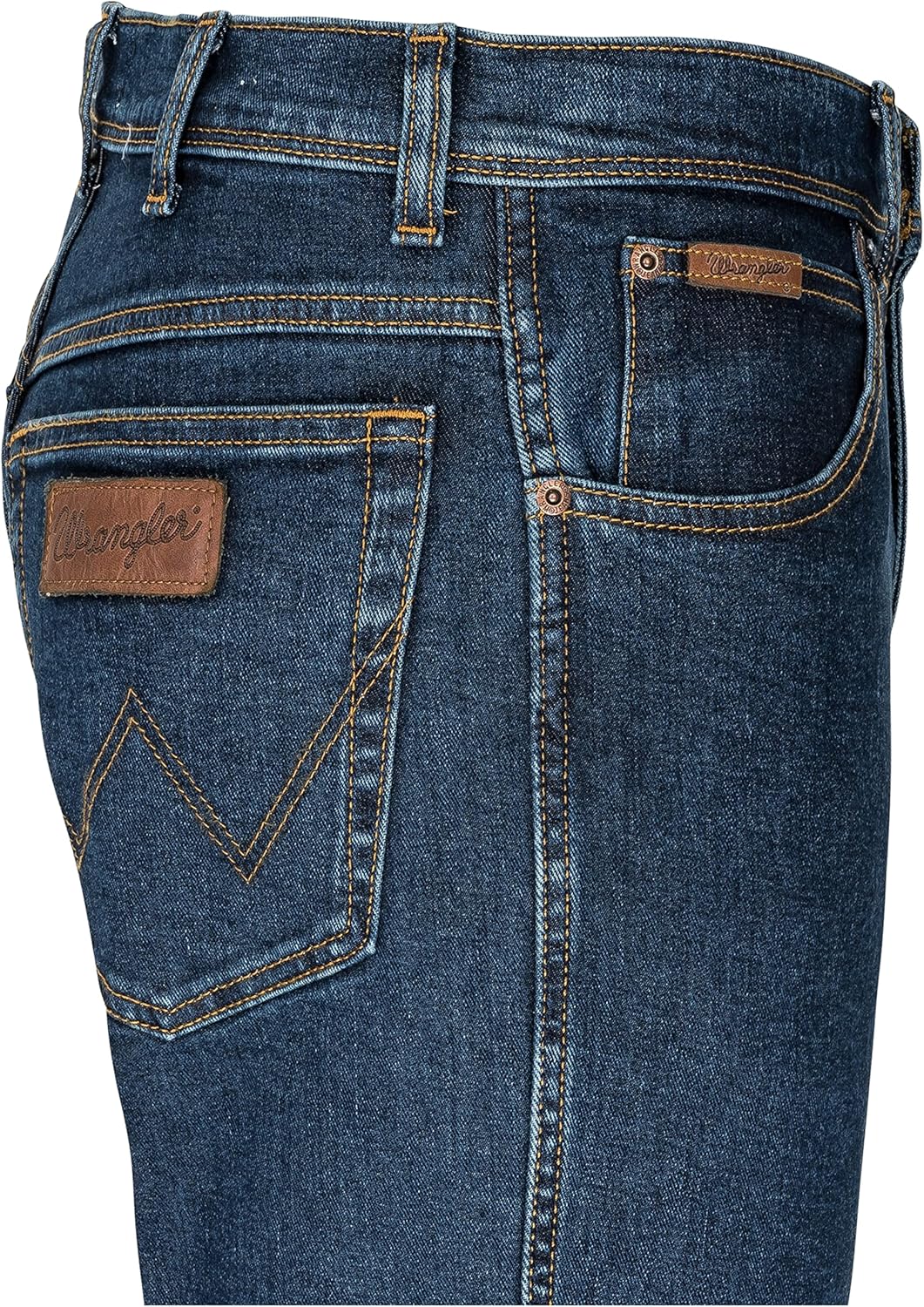 Wrangler Herren Jeans Regular Fit Texas Stretch Hose Authentic Straight Jeanshose Denim Baumwolle Sc