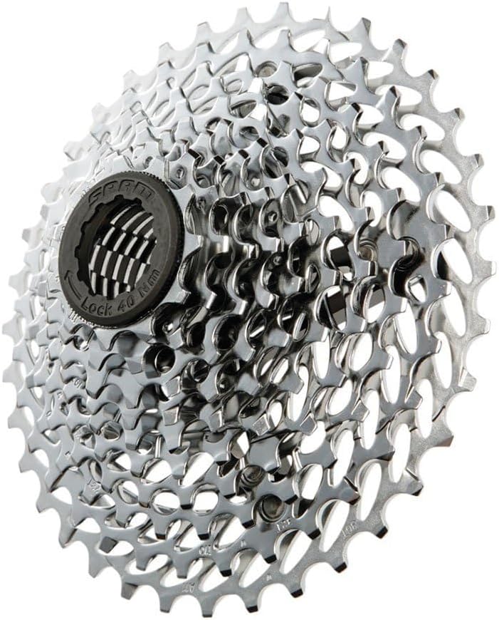 Sram PG-1030 Zahnkranzkassette (10-Fach | 11-12-13-15-17-19-22-25-28-32 Zähne) silber, silber