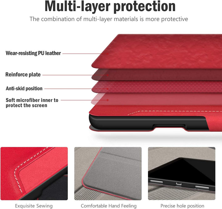 Antbox Hülle für iPad Pro 11 2022 (4. Generation)/2021(3. Gen)/2020(2. Gen)/2018 mit stifthalter App