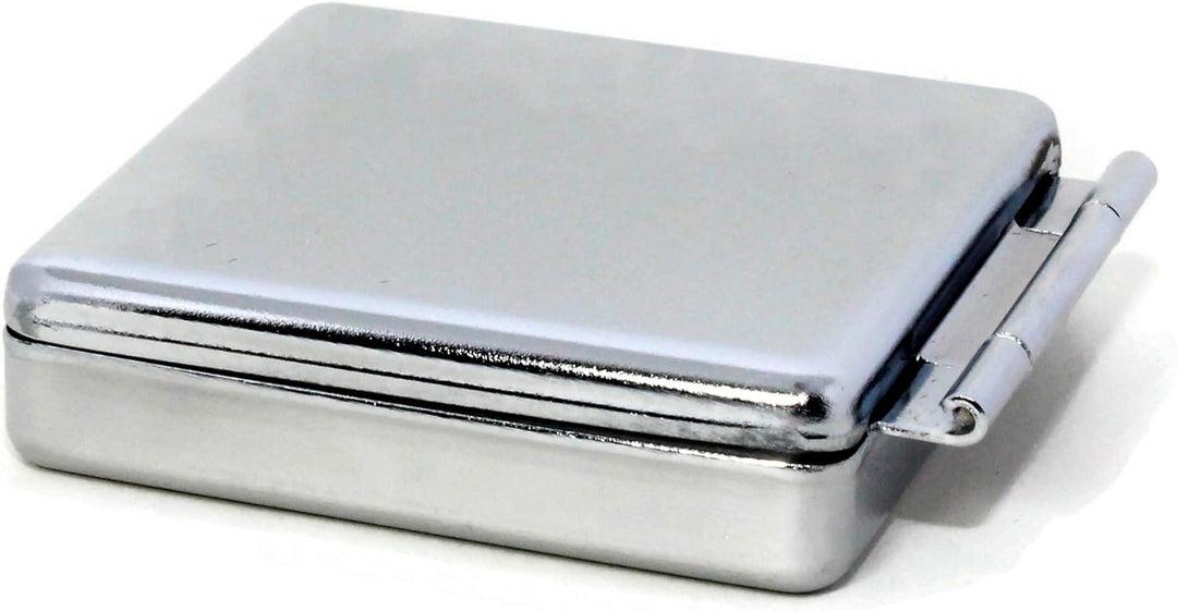 Atlanta Reisewecker Klappbar Analog Quarz Metallgehäuse Klappwecker Braun 1116-3