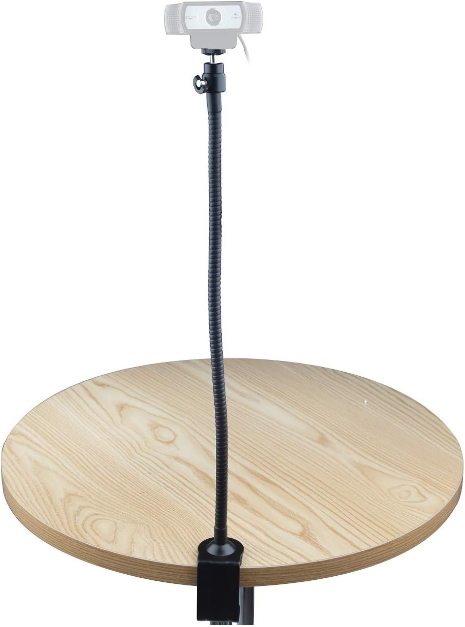 AYIZON Webcam Halterung - 64cm Klemme Tisch Halter für Logitech Webcam C920s C920 C930e C922x C930 C