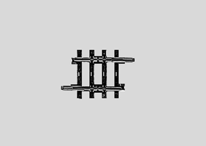 Märklin 2203 - Gleis ger. 30 mm, Inhalt 10 Stück
