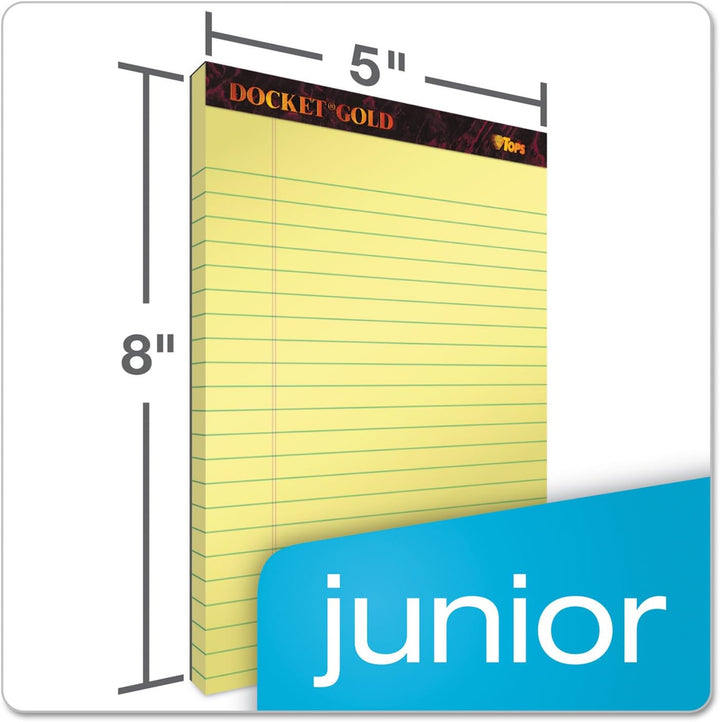 Tops Legal Pads, Kanarienvögel, 12/Pack Ultimate 5 x 8 Inch canary 5 x 8 Inch Ultimate