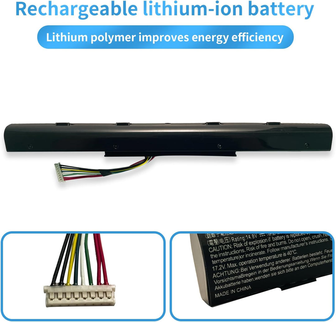 AS16A7K AS16A5K AS16A8K KT.00605.002 Laptop Batterie Ersatz für Acer Aspire E15 E5-475 E5-475G E5-57