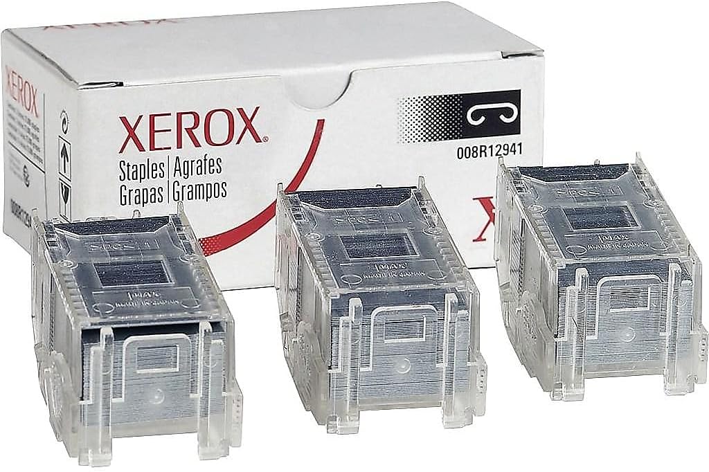 Xerox 008R12941 Office & interne Finishers Heftklammer 15.000 staples Farblos 1 Pack, 1 Pack