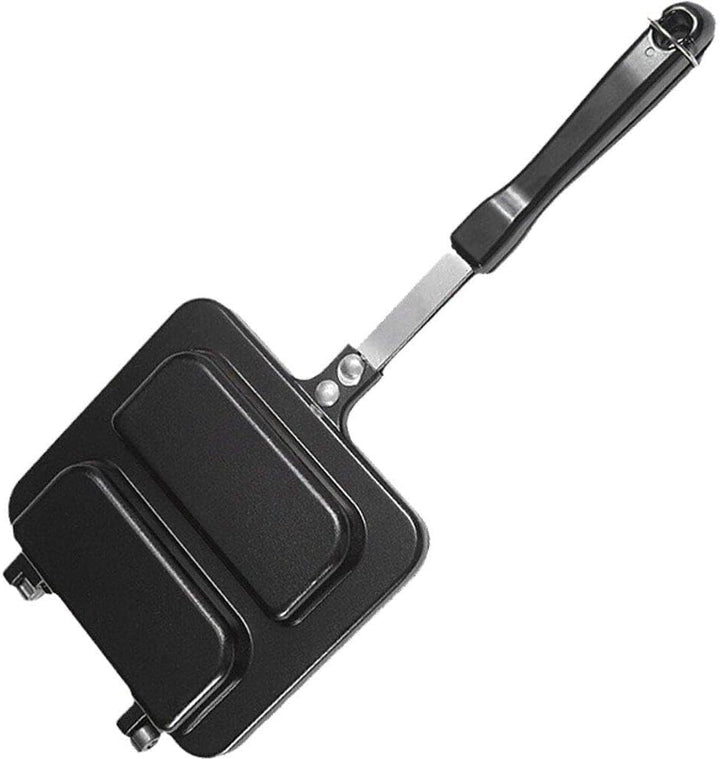 Muteitt Panini Kitchen Tortillas Sandwichmaker Doppelseitige Bratpfanne, Gegrillter Käsehersteller,