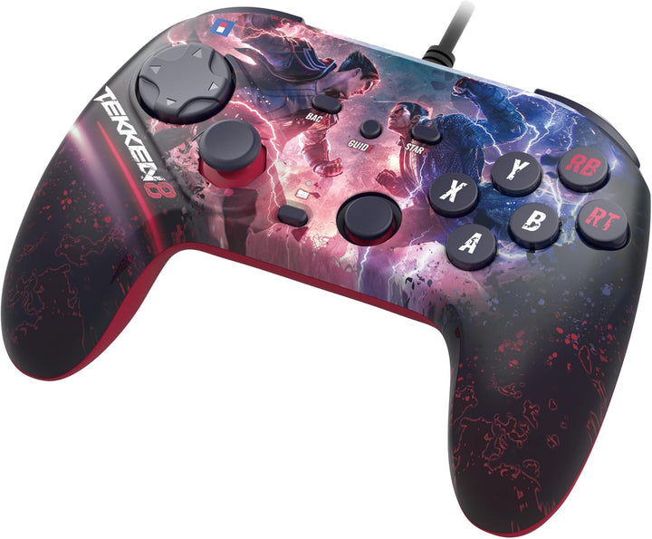 HORI Fighting Commander OCTA TEKKEN 8 Edition - Kampfspiel Controller für PC - Offiziell Bandai Namc