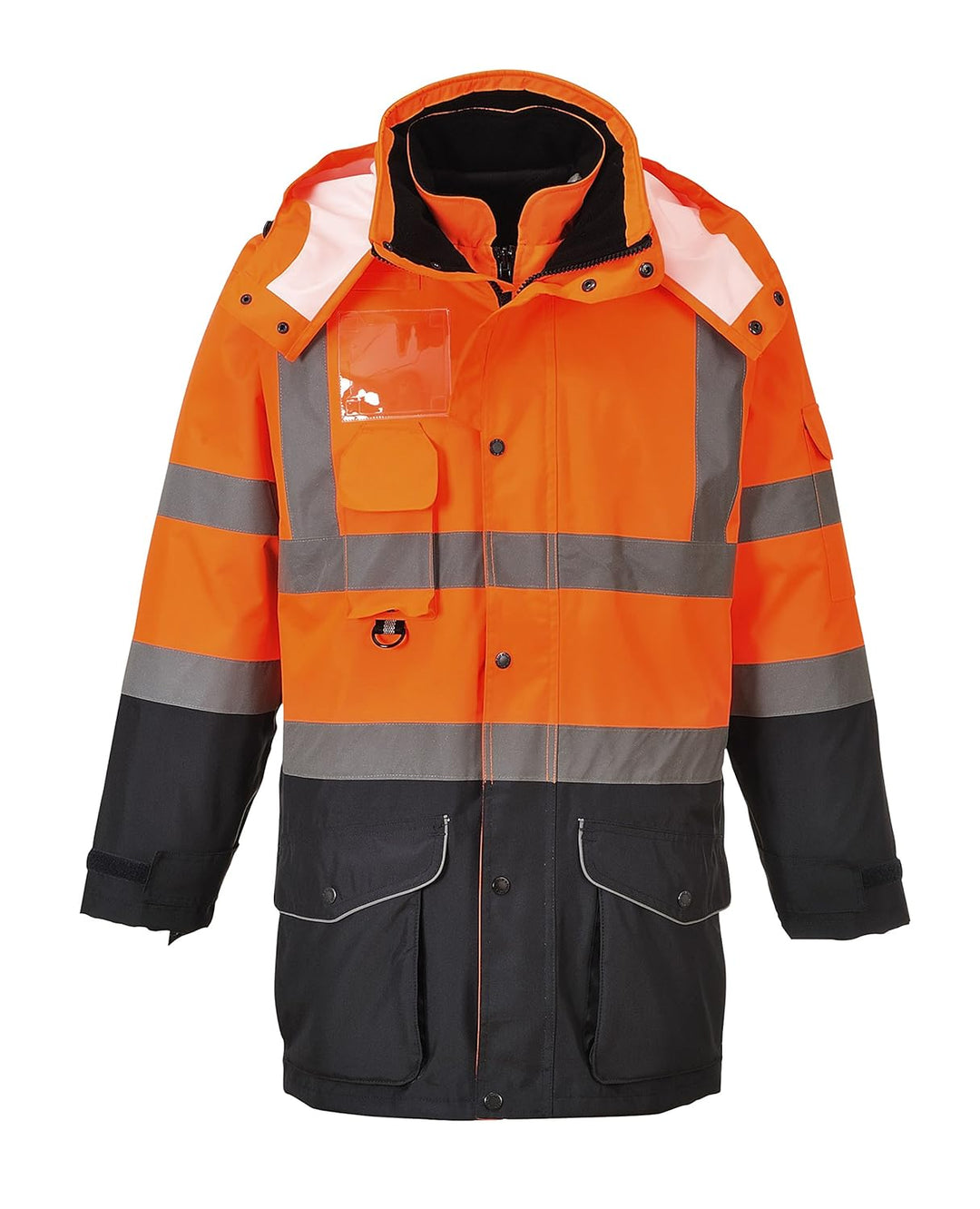 Hi-Vis 7in1 Contrast Jacket - Color: OrNa - Talla: Small S orange, S orange