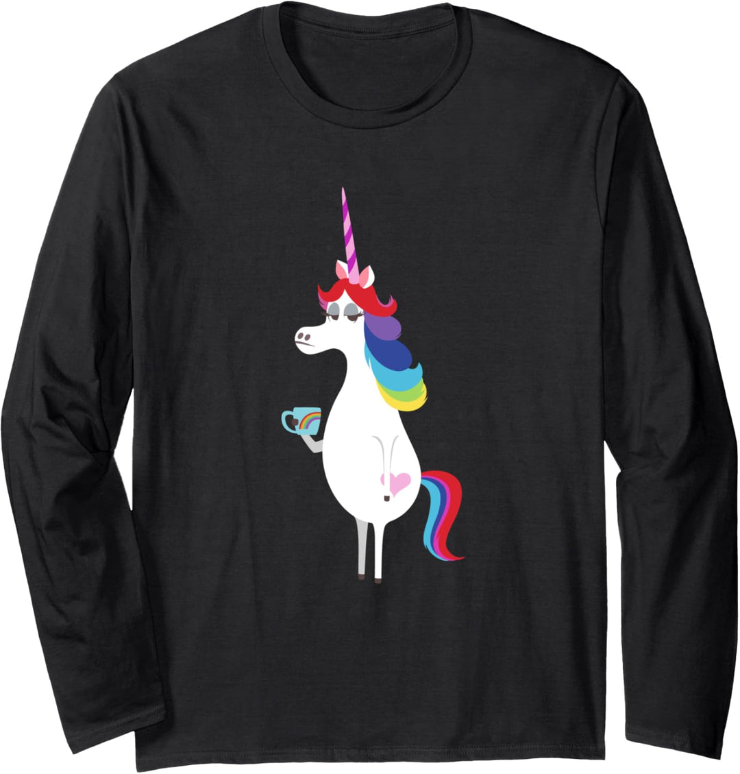Disney and Pixar's Inside Out Rainbow Unicorn Langarmshirt