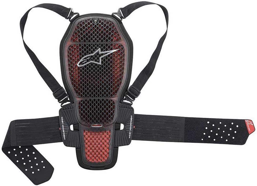 Alpinestars Nucleon Kr-1 Cell Transparent Smoke Red/Black Protector XL Red/Black, XL Red/Black