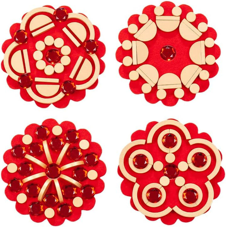 SINA 35011 Kindergarten-Schmuckstein-Mandala