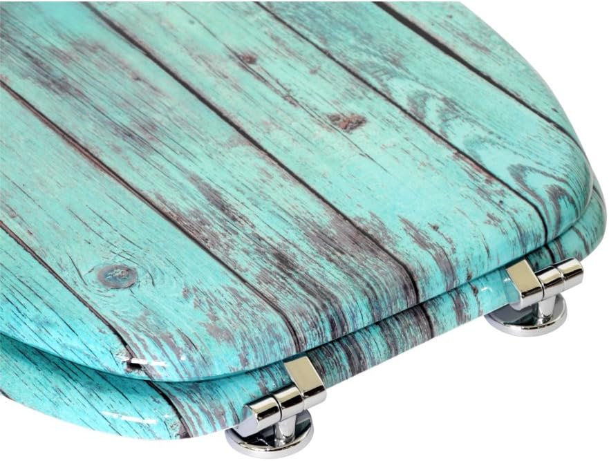 Sanilo WC Sitz, viele schöne Holz Toilettendeckel zur Auswahl, hochwertige und stabile Qualität (Lum