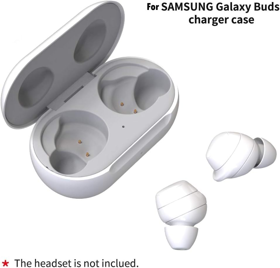 Ersatz Wireless Ladecase Kompatibel mit Samsung Galaxy Buds und Samsung Galaxy Buds+ Plus, Ersatz La