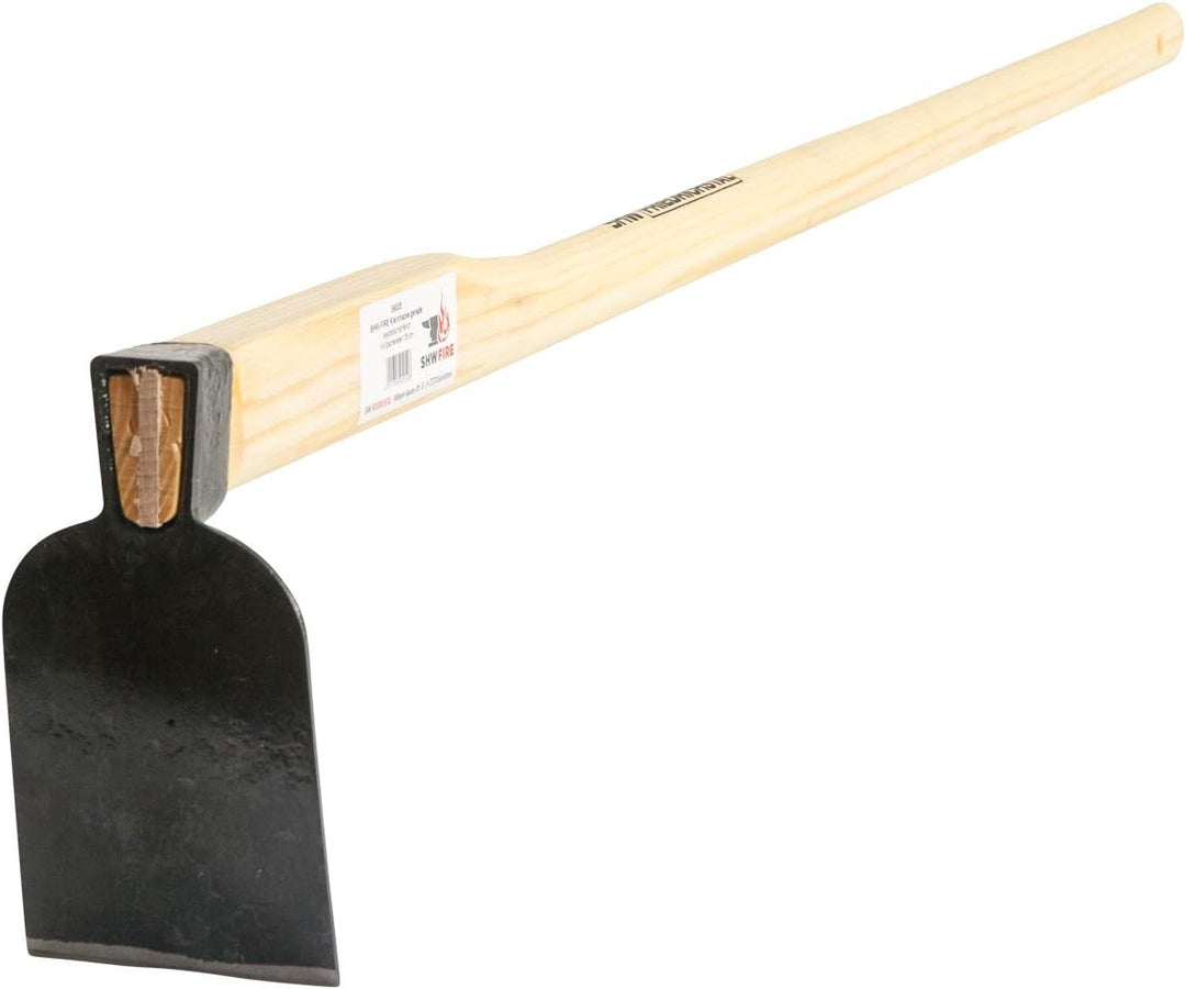 SHW-FIRE Kartoffelhacke und Kleinhacke mit Eschenholz-Stiel, 135cm - Ideal für den Garten