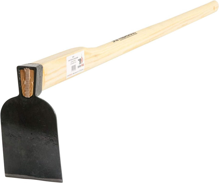 SHW-FIRE Kartoffelhacke und Kleinhacke mit Eschenholz-Stiel, 135cm - Ideal für den Garten