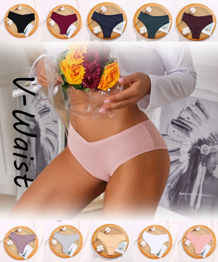 BeReady Brazilian Slip Damen Baumwolle Unterhosen Frauen Sexy Unterwäsche Atmungsaktive Baumwoll Hip
