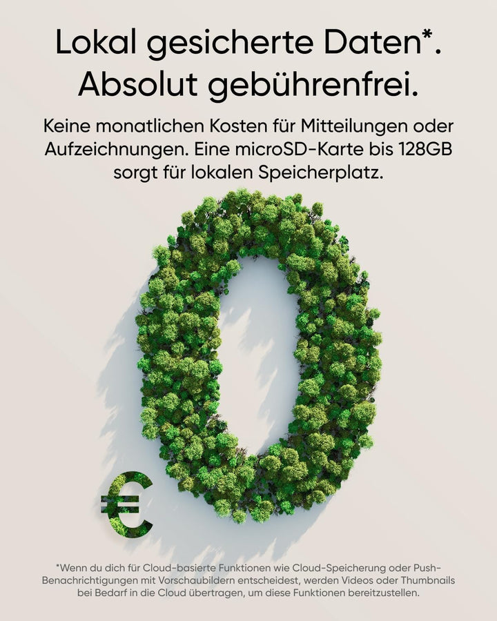 eufy Security Indoor Cam C210, 1080p Überwachungskamera innen, 360° Schwenk-/Neigefunktion, WLAN, Ka