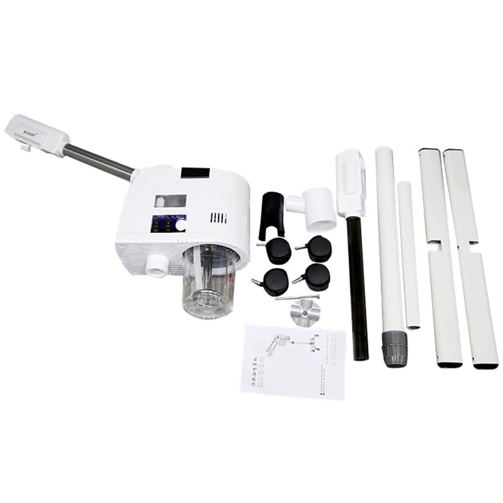 BJTDLLX Gesichtsdampfer Bedampfer Verdampfer Gesichtssauna Heiss Kalt Gesicht Dampfgerät 800 Watt Da