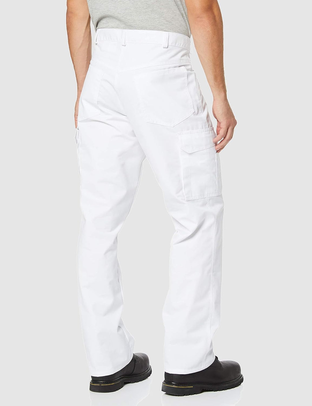 BP 1641-558-21-Ln Unisex-Jeans, Jeans-Stil mit mehreren Taschen, 245,00 g/m² Stoffmischung, weiss, L