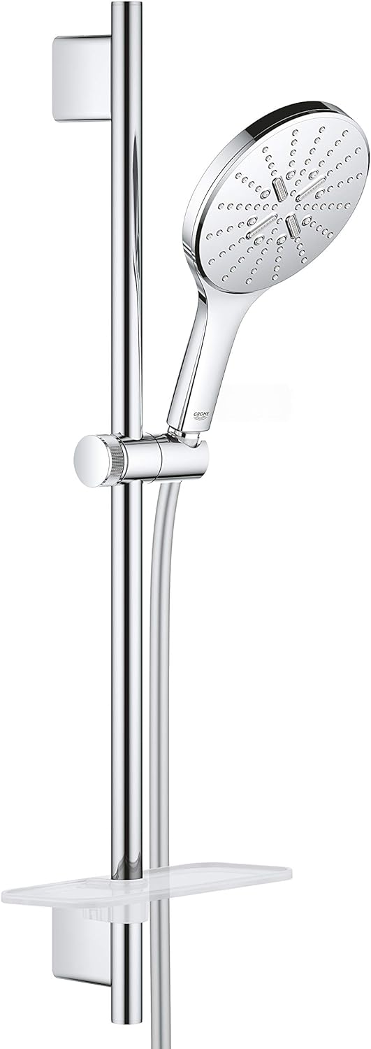 GROHE Rainshower 150 SmartActive | Brausestangenset 3 Strahlarten | Chrom | 26591000 Brausestangense