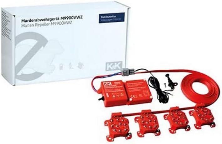 Volkswagen 000054650N Marderabwehr Marderschutz M9900 Hochspannung Aktivierungssensoren, batteriebet