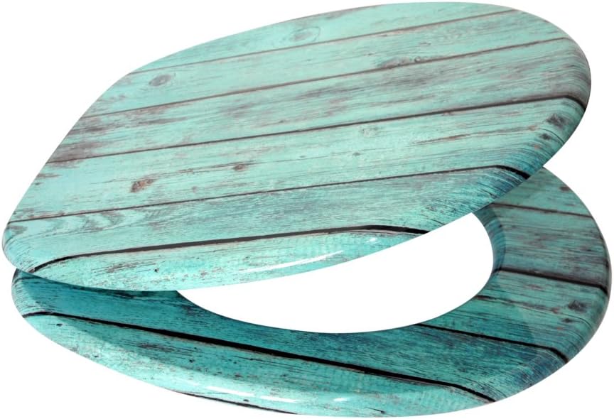 Sanilo WC Sitz, viele schöne Holz Toilettendeckel zur Auswahl, hochwertige und stabile Qualität (Lum