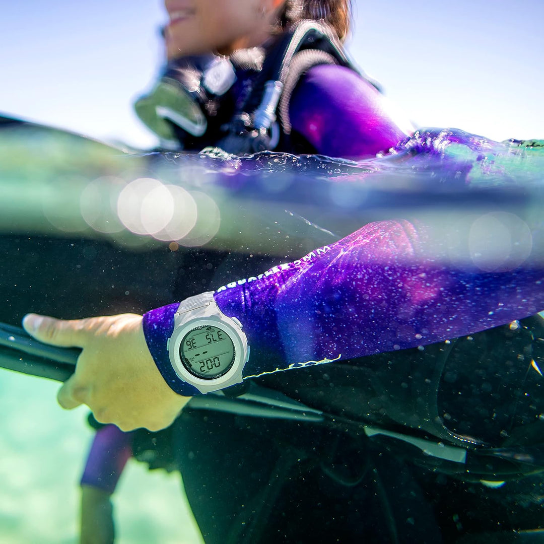 AQUALUNG Unisex-Adult I200c Dekompressionstauchcomputer, Charcoal, Standard Size EU