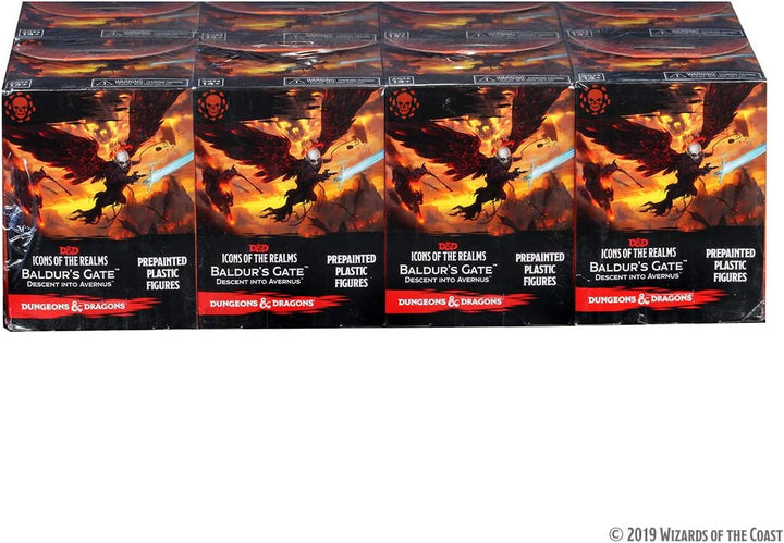WizKids D&D Icons of The Realms: Baldur's Gate-Descent Into Avernus, Standard Booster Brick | DnD Mi
