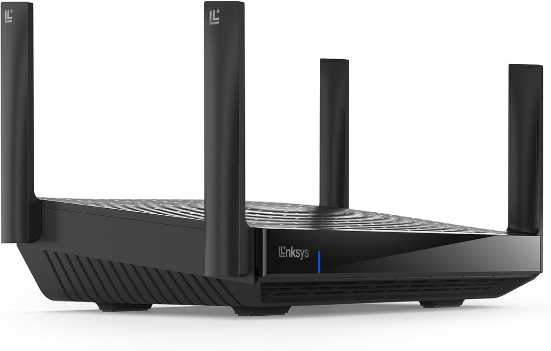 Linksys Hydra Pro 6E Tri‑Band WiFi-6E-Mesh-Router – 8-Stream-Router zum Gamen,Zugriff auf das 6-GHz-