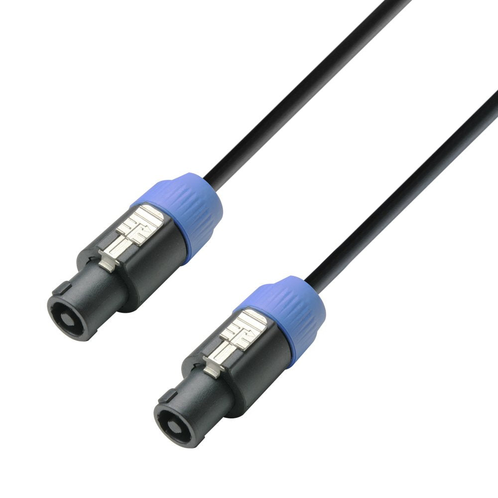 Adam Hall Cables K3S225SS1500 Lautsprecherkabel 2 x 2,5mm² Speakon 2-Pol auf Speakon 2-polig 15m 15m