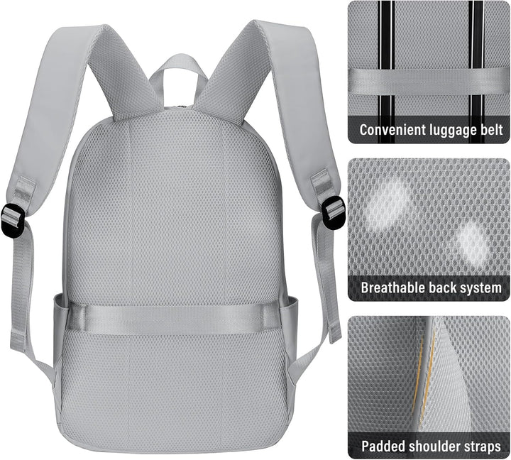 HOMIEE Laptop Rucksack 15,6 Zoll, Rucksack Damen Herren Laptoptasche Backpack Daypacks Rucksack Dame