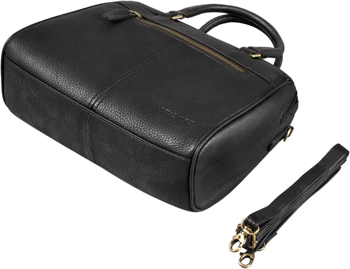 STILORD 'Cassandra' Leder Handtasche Damen Fashion-Tasche Ledertasche Henkeltasche Umhängetasche und