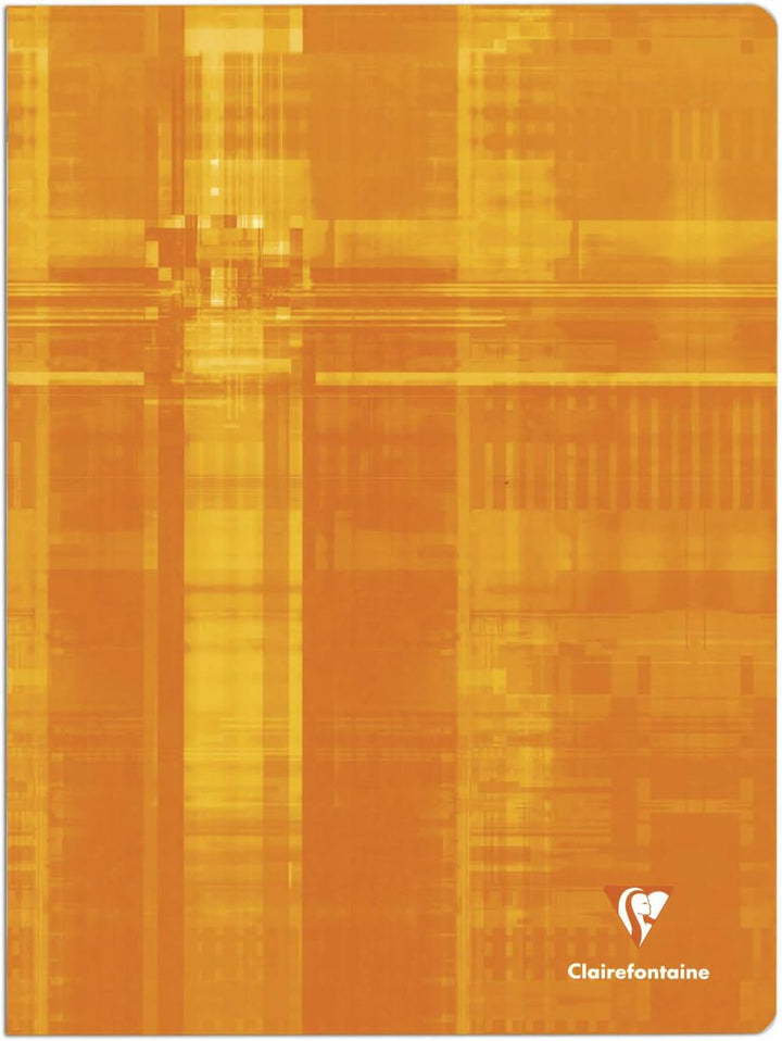 Clairefontaine 3311C - Packung mit 10 Heften, DIN A4+ 24x32cm, geheftet, 90 g, 24 Blatt, französisch