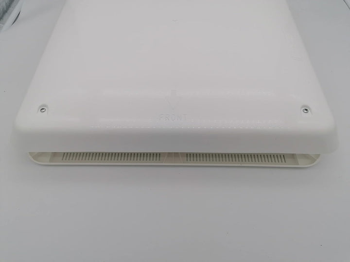 CR-MOESANCO® Dachfenster Hertus 40 x 40 cm + Integriertes Fliegengitter + Edelstahl-Befestigungsschr