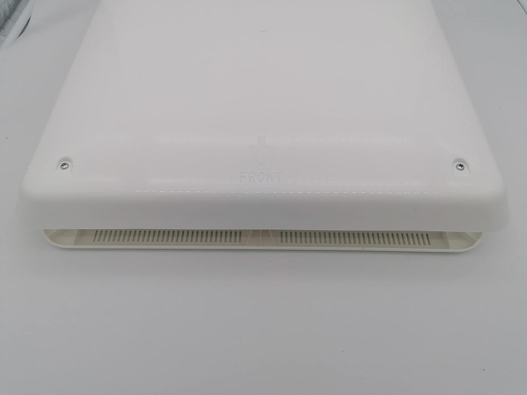 CR-MOESANCO® Dachfenster Hertus 40 x 40 cm + Integriertes Fliegengitter + Edelstahl-Befestigungsschr