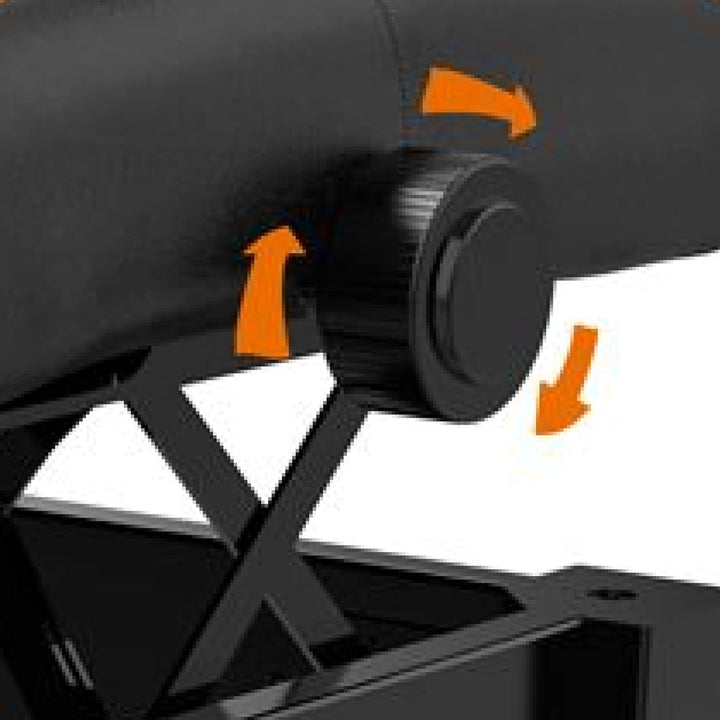 Audibax KB500B Banco para Piano/Teclado Ajustable Regulable. Acolchado. Negro