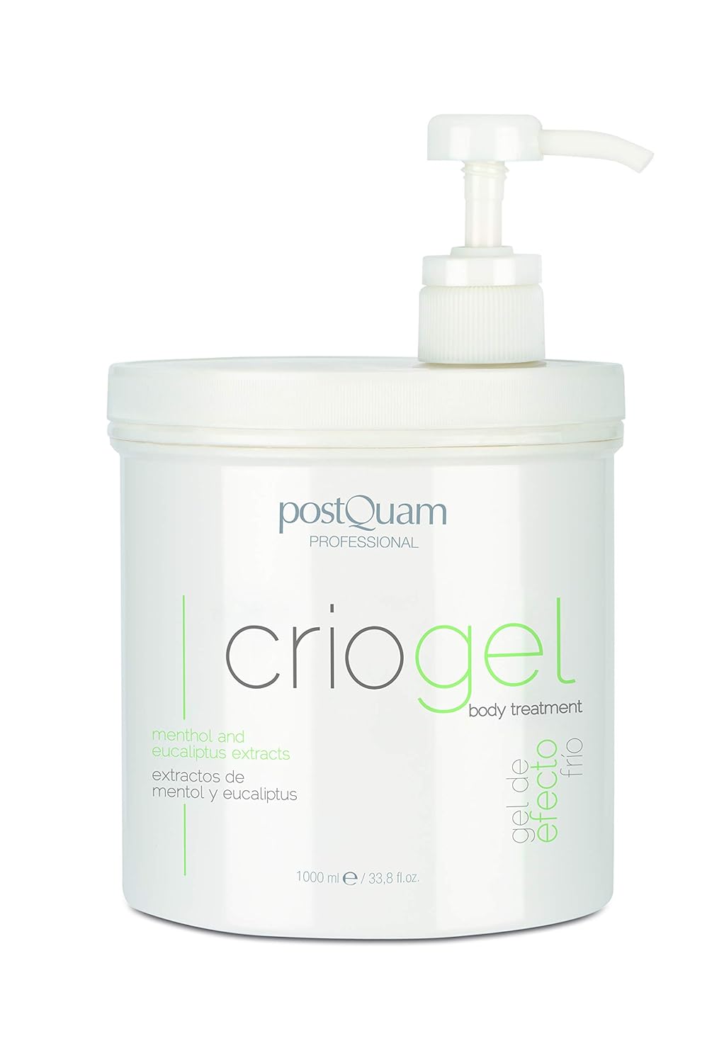 PostQuam - Criogel | Anti Cellulite Gel mit Kühleffekt für Müde Beine, Straffendes und Reduzierendes