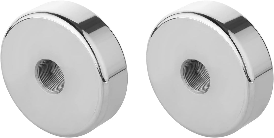 2 Stück Gewichtscheiben mit dem durchgehenden Gewinde 1kg 1,5kg 2,25kg 3,25kg - Ideal für Langhantel