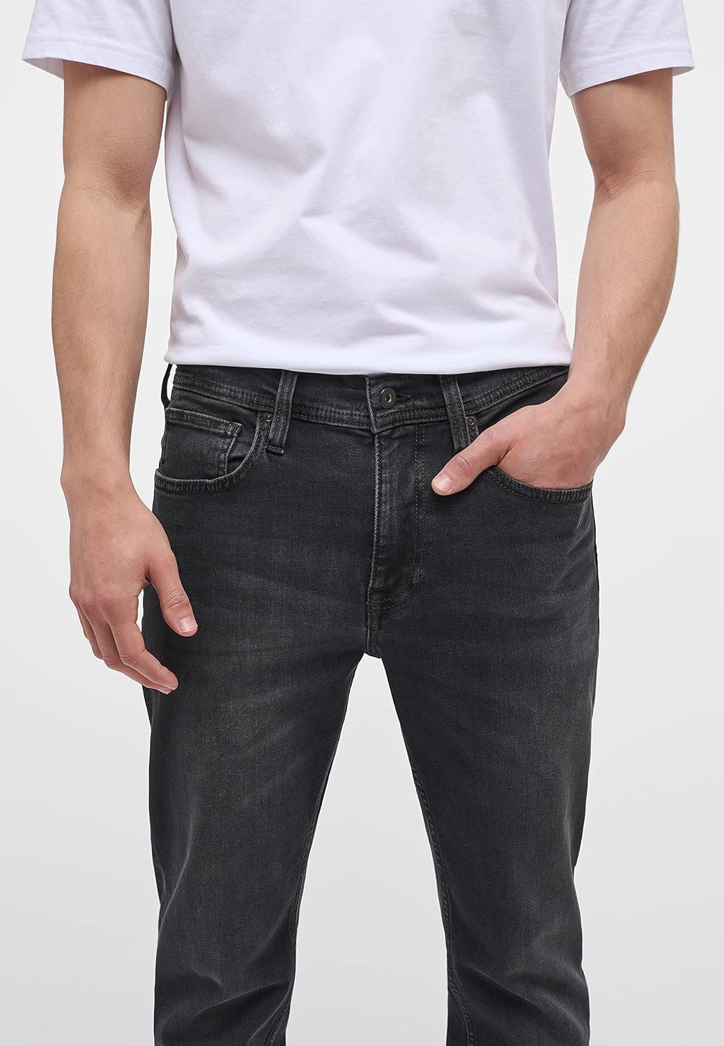 MUSTANG Herren Jeans Hose Style Orlando Slim 31W / 30L Dunkelgrau 783, 31W / 30L Dunkelgrau 783