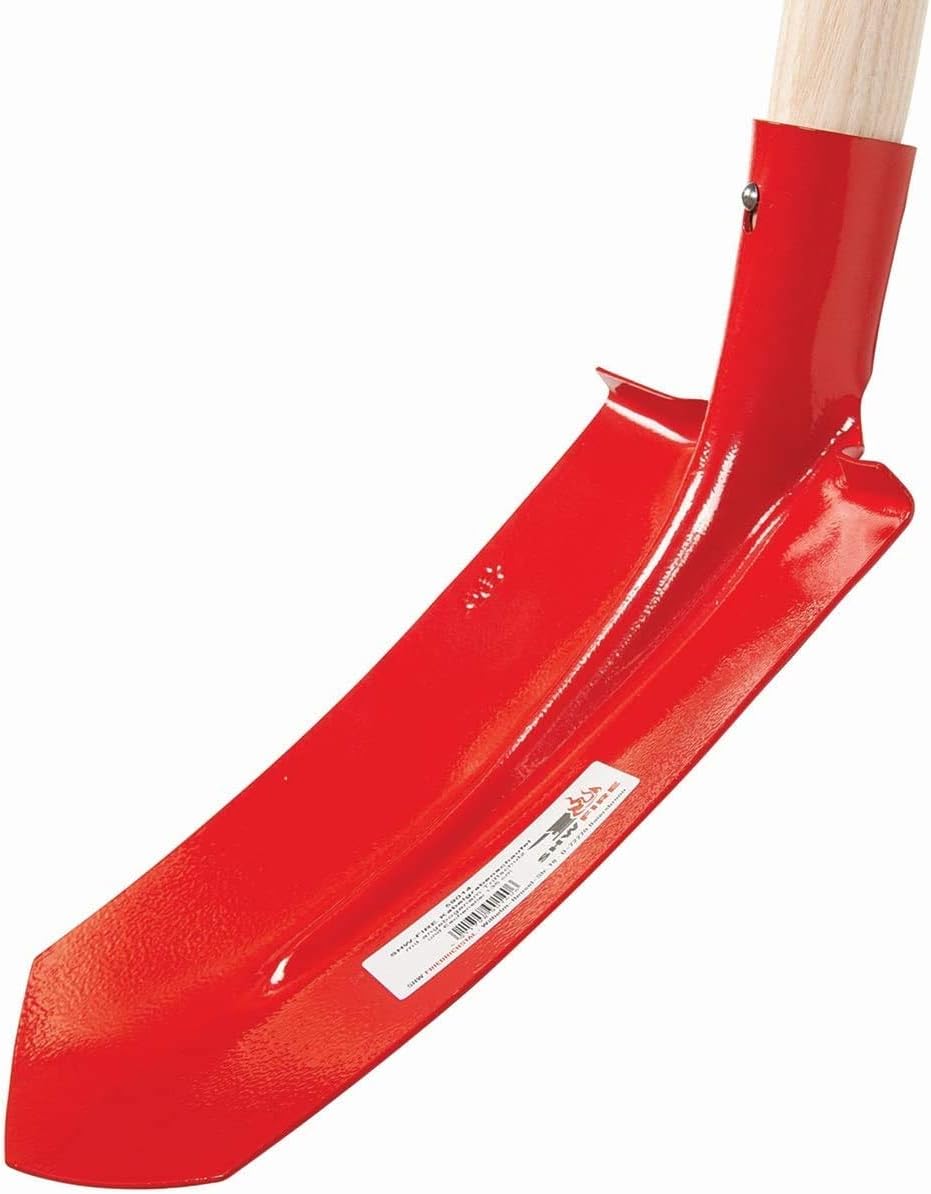 SHW-FIRE Drainierspaten und Kabelgrabenschaufel aus Spezialstahl mit robustem Stiel