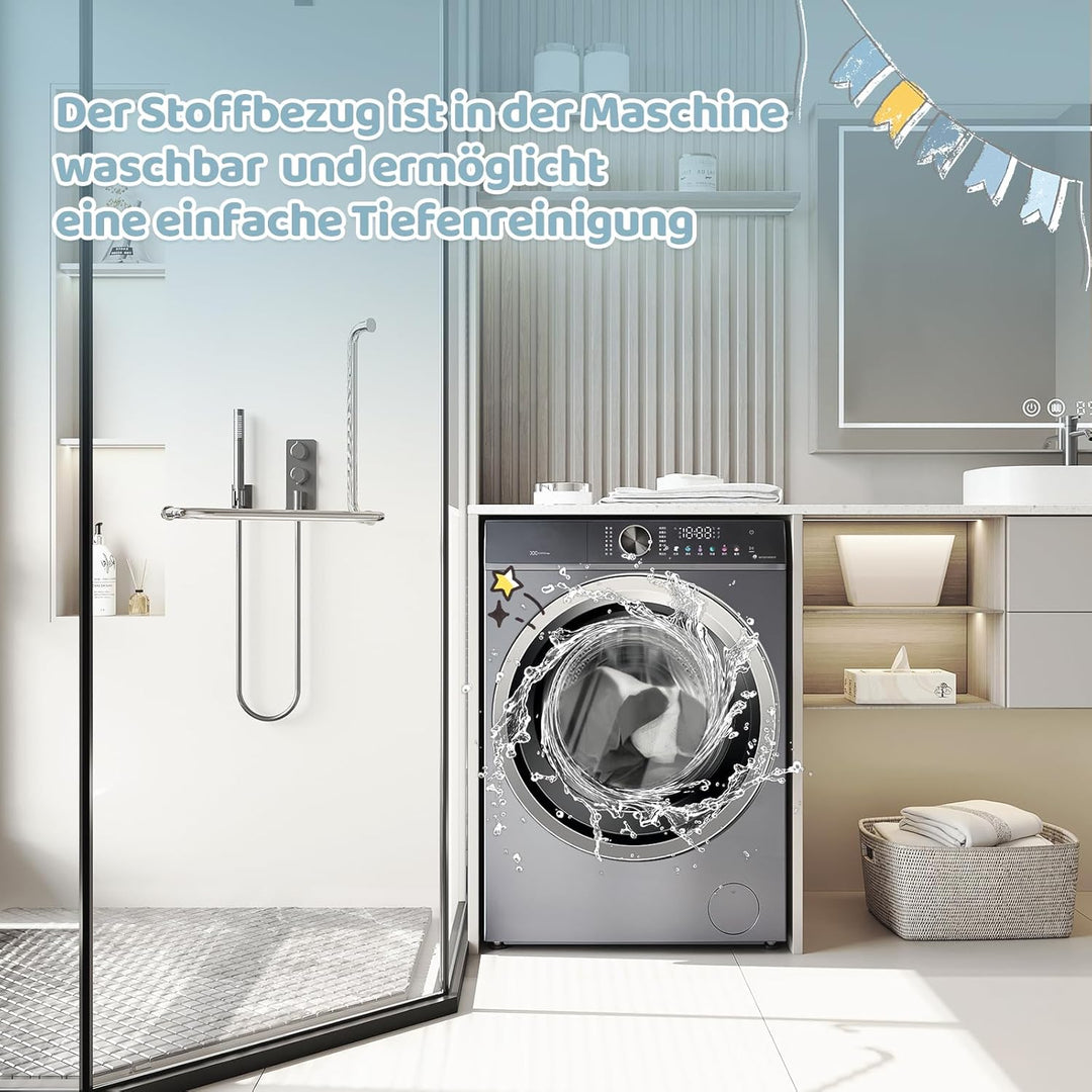 WOLTU Bettgitter, 150 cm Bettschutzgitter für Kinder Baby, Rausfallschutz Bett Boxspringbett Kinderb