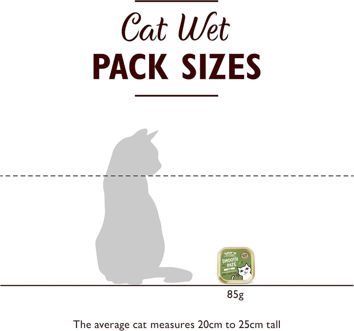 Lily’s Kitchen Premium Nass Katzenfutter für ausgewachsene Katzen 19 Schalen (19 x 85g) Lammfleisch-