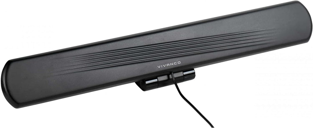 Vivanco TVA 4060 Aktive DVB-T/T2 Flachantenne Innenbereich Schwarz