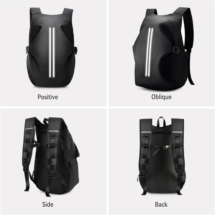 HYC00 Motorradrucksäcke für Herren Damen, Motorradrucksack Wasserdichter Helmrucksack, Rucksack Moto